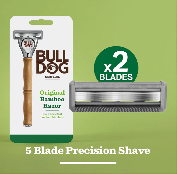 DAO CẠO RÂU CAO CẤP BULLDOG ORIGINAL BAMBOO RAZOR