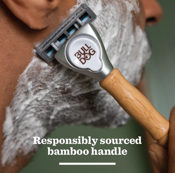 DAO CẠO RÂU CAO CẤP BULLDOG ORIGINAL BAMBOO RAZOR