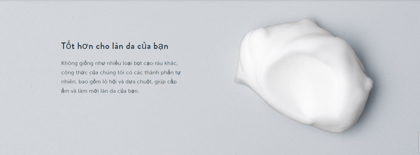 Gel Cạo Râu Harry's FOAMING SHAVE GEL 60ML