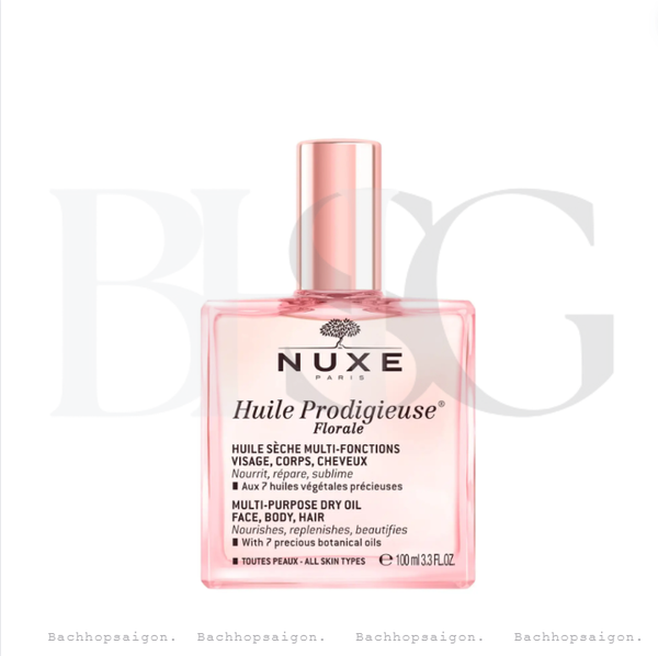 Dầu khô dưỡng  da và tóc Nuxe hương hoa huyền diệu Huile prodigieuse floral 100ml
