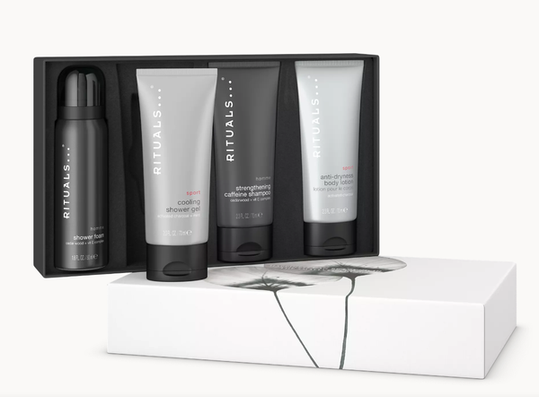 Gift set - quà tặng cao cấp combo tắm gội và dưỡng da Rituals of Homme S Size
