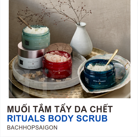 Muối tắm tẩy da chết Rituals Of Hammam Body Scrub 300g