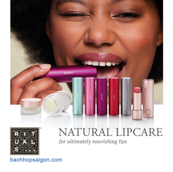 Son dưỡng không màuThe Rituals lipbalm Fortune Balms Repair  4.8g