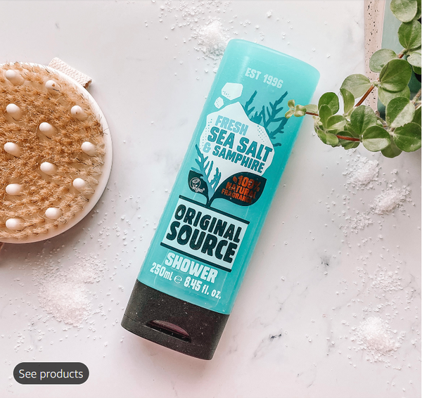 Sữa Tắm Original Source Sea Salt & Samphire Body wash hương muối biển và bách tùng 250ml