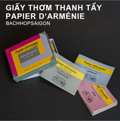 Set Giấy Thơm PAPIER D'ARMÉNIE The 3 scents in the same box 6pcs