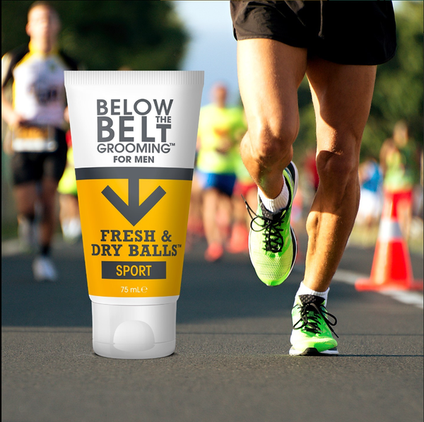 Kem dưỡng phụ khoa nam Below The Belt Grooming Fresh & Dry Balls 75ml - Bảo vệ khỏi mồ hôi, mùi hôi và nấm