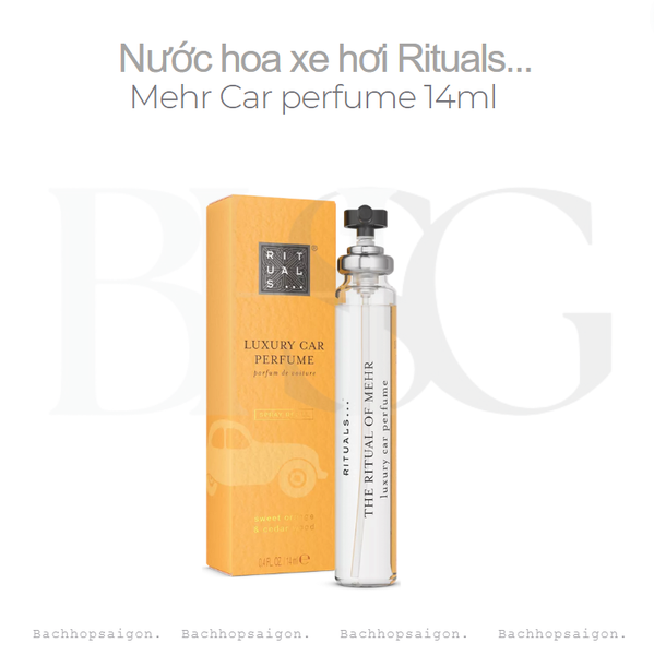 Nước hoa ô tô The Rituals of Homme Car perfumer 14ml