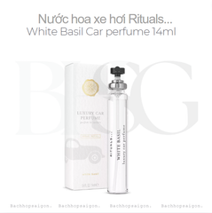 Nước hoa ô tô The Rituals of Hamman Car perfumer 14ml