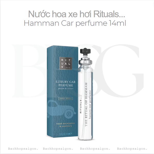 Nước hoa ô tô The Rituals of Mehr Car perfumer 14ml