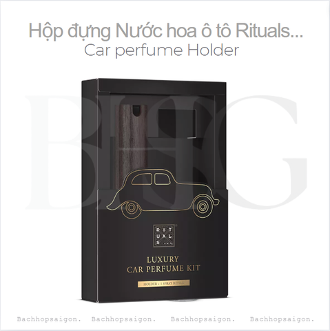 Hộp đựng Nước hoa ô tô Rituals Car perfumer & Refill