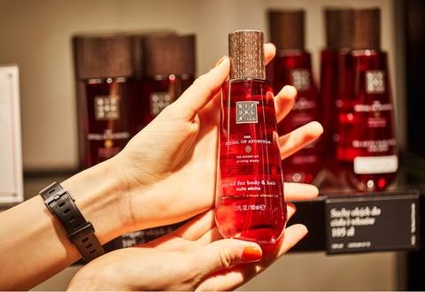 Dầu khô dưỡng da và tóc The Rituals of Ayurveda Dry oil body& hair 100ml