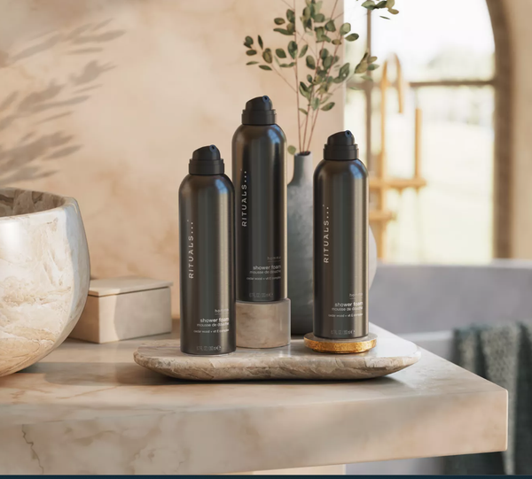 Set Sữa tắm tạo bọt The Rituals of Homme foaming shower gel Value Pack 3