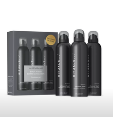 Set Sữa tắm tạo bọt The Rituals of Homme foaming shower gel Value Pack 3
