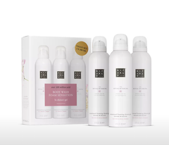Set Sữa tắm tạo bọt Ritual of SAKURA foaming shower gel Value Pack 3