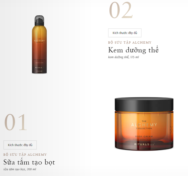 Kem dưỡng Body the Rituals of Alchemy Body Cream 175ml - Phiên bản giới hạn