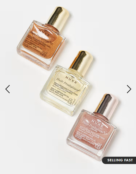 Gift set Dầu khô dưỡng da Nuxe Huile Prodigieuse the 3 Prodigieux Dry oil 10ml