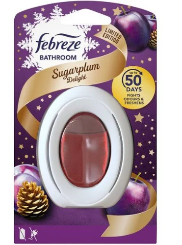 Tinh dầu khử mùi Toilet Febreze Sugarplum Delight 7.5ml - Limited Edition