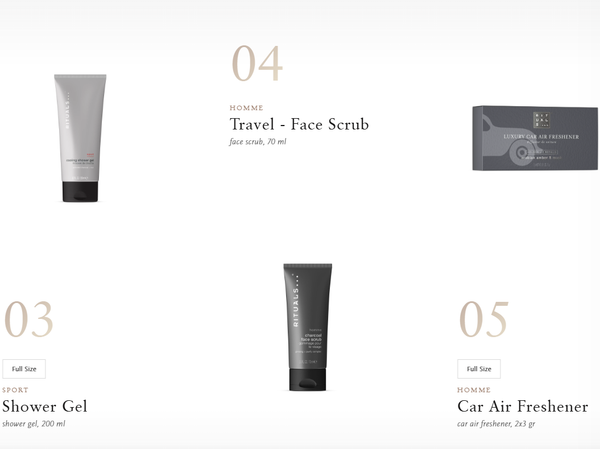 Gift set -  The Rituals of Homme size L 2024