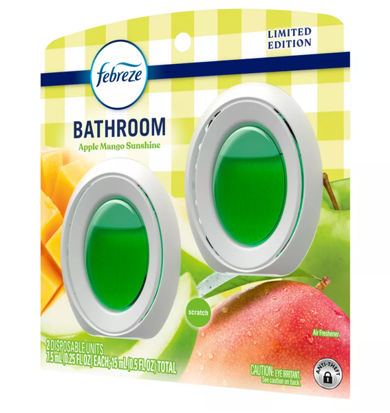 Tinh dầu khử mùi Toilet Febreze Apple Mango Sunshine