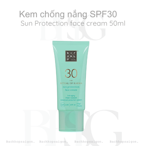 Kem chông nắng Mặt Rituals of karma Sun Protection Face Cream SPF30 50ml