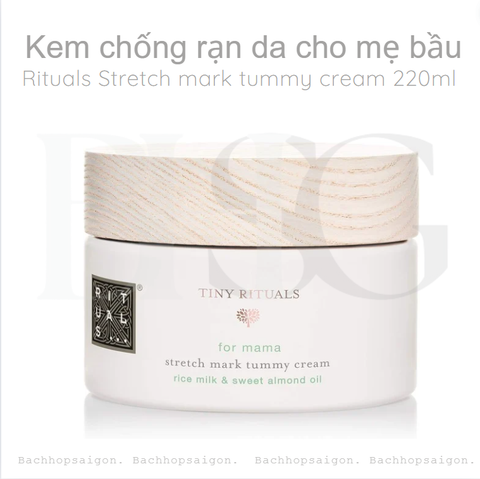 Rituals Kem chống rạng da cho mẹ bầu Tiny Rituals tummy cream 220ml