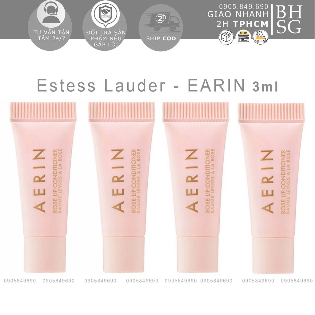 Son d ng m i Aerin Rose Lip Conditioner Estee Lauder 3ml