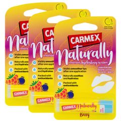 son dưỡng môi Carmex Lip Balm Naturally Hydrating 3 mùi chủ đạo