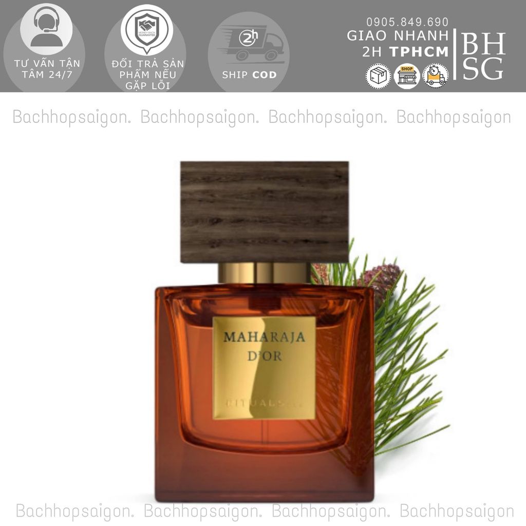 RITUALS Eau de Parfum für ihn, Maharaja d'Or, Reisegröße, 15 ml