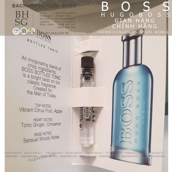 Nước hoa Nam Hugo Boss- Pure eau de toilette