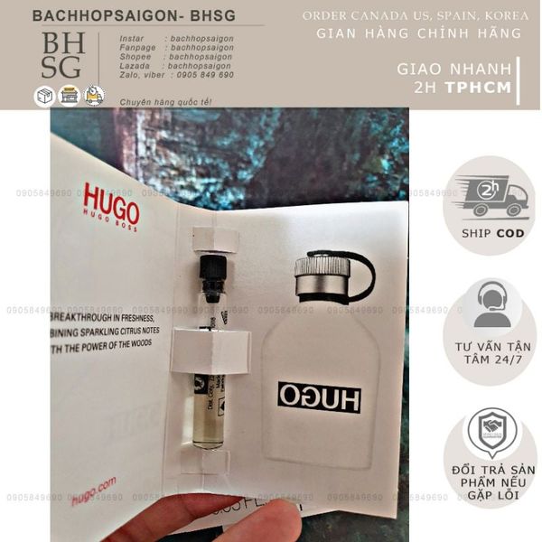 Nước hoa Nam Hugo Boss- Pure eau de toilette