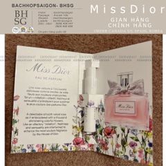 Vial nước hoa nữ miss dior Eau De Parfume 1.5ml