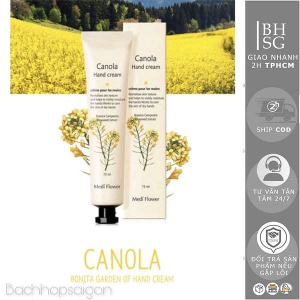 Kem dưỡng da tay Medi Flower Bonita Garden hand cream 75ml