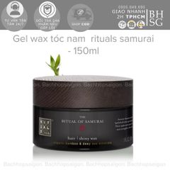 Gel vuốt tóc tạo kiểu nam giới The Rituals shiny hair wax - Samurai 150ml