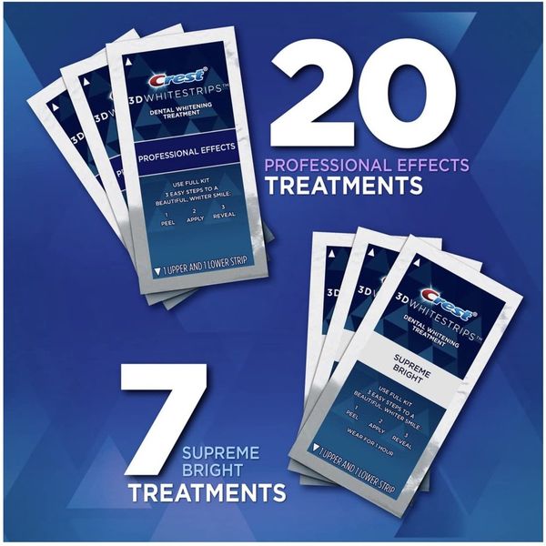 Miếng dán trắng răng  Professional Effects 3D whitestrips Mỹ