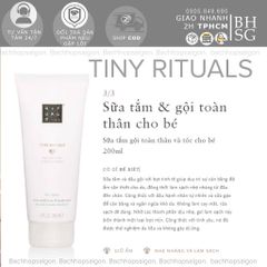 Rituals bộ sản phẩm tắm gội và dưỡng ẩm cho bé TINY RITUALS Baby and Mum Set