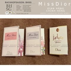 Vial nước hoa nữ miss dior Eau De Parfume 1.5ml