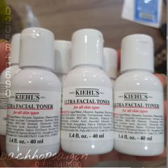 Toner dưỡng ẩm làm sáng da không cồn dịu nhẹ Kiehl Ultra Facial Toner size 40ml