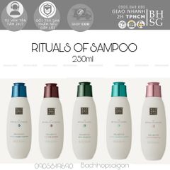 Dầu gội chăm sóc tóc và giữ màu dành cho tóc nhuộm 5 mùi hương dòng truyền thống Rituals