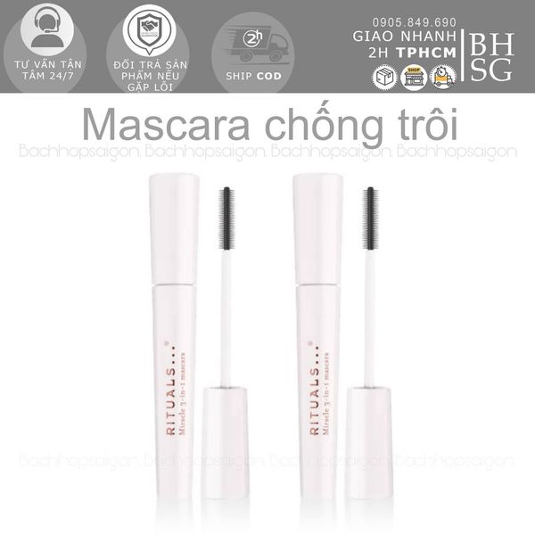 Mascara chuốt mi cao câp 3 in 1 lâu trôi The Rituals of cleopatra Mascara  8.5ml