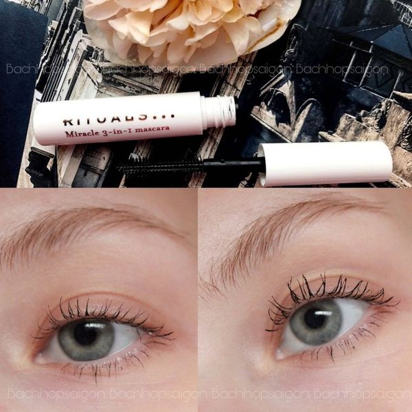 Mascara chuốt mi cao câp 3 in 1 lâu trôi The Rituals of cleopatra Mascara  8.5ml