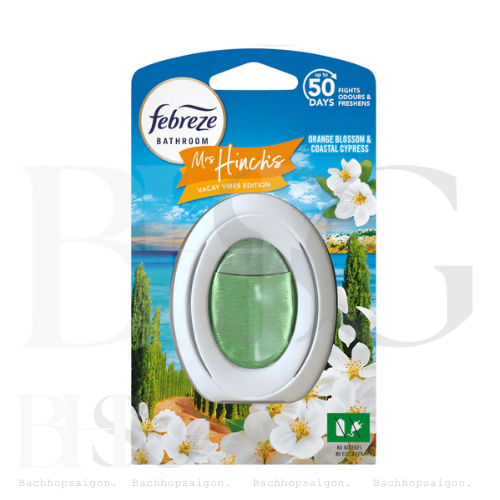 Tinh dầu khử mùi Toilet Febreze Hinch's Vacay Vibes Edition 7.5ml