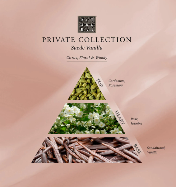 Tinh dầu tán hương SUEDE VANILLA Rituals Private collection Fragrance Sticks