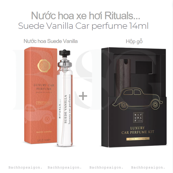 Hộp đựng Nước hoa ô tô Rituals Car perfumer & Refill