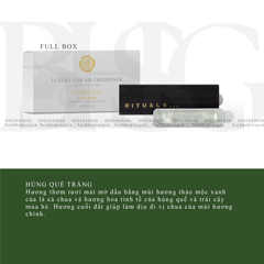 Sáp thơm ô tô The Rituals of White Basil Car Air freshener