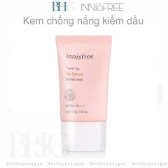Kem chống nắng kiềm dầu, nâng tong tự nhiên Hàn Quốc innisfree SPF50+ PA++++ 50ml