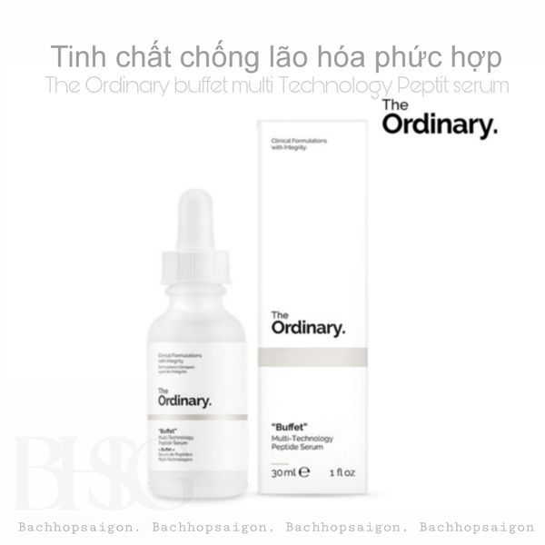 The Ordinary Buffet Serum dưỡng da chống lão hóa 60ml