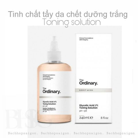 Toner The Ordinary Toner tẩy da chết glycolic acid 7% 240ml Toning Solution fullsize