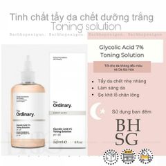 Toner The Ordinary Toner tẩy da chết glycolic acid 7% 240ml Toning Solution fullsize