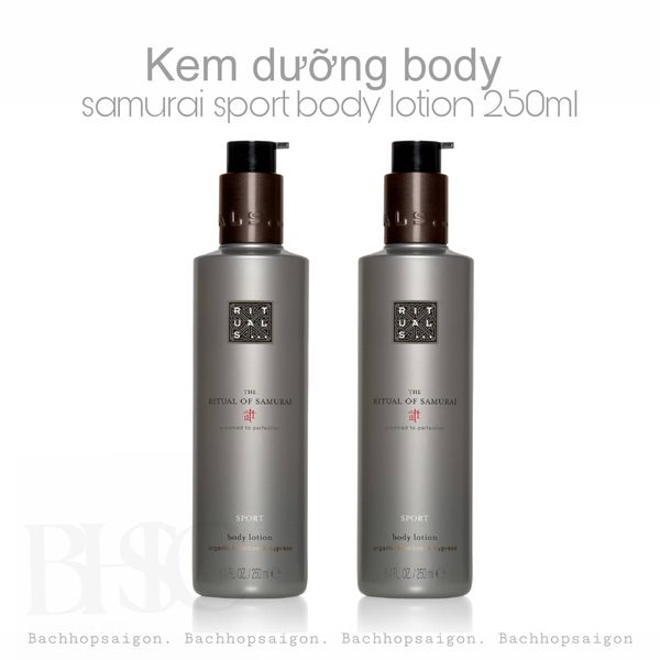 Kem dưỡng body unisex The Rituals of Sport Body Lotion 250ml