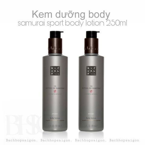 Kem dưỡng body unisex The Rituals of Sport Body Lotion 250ml